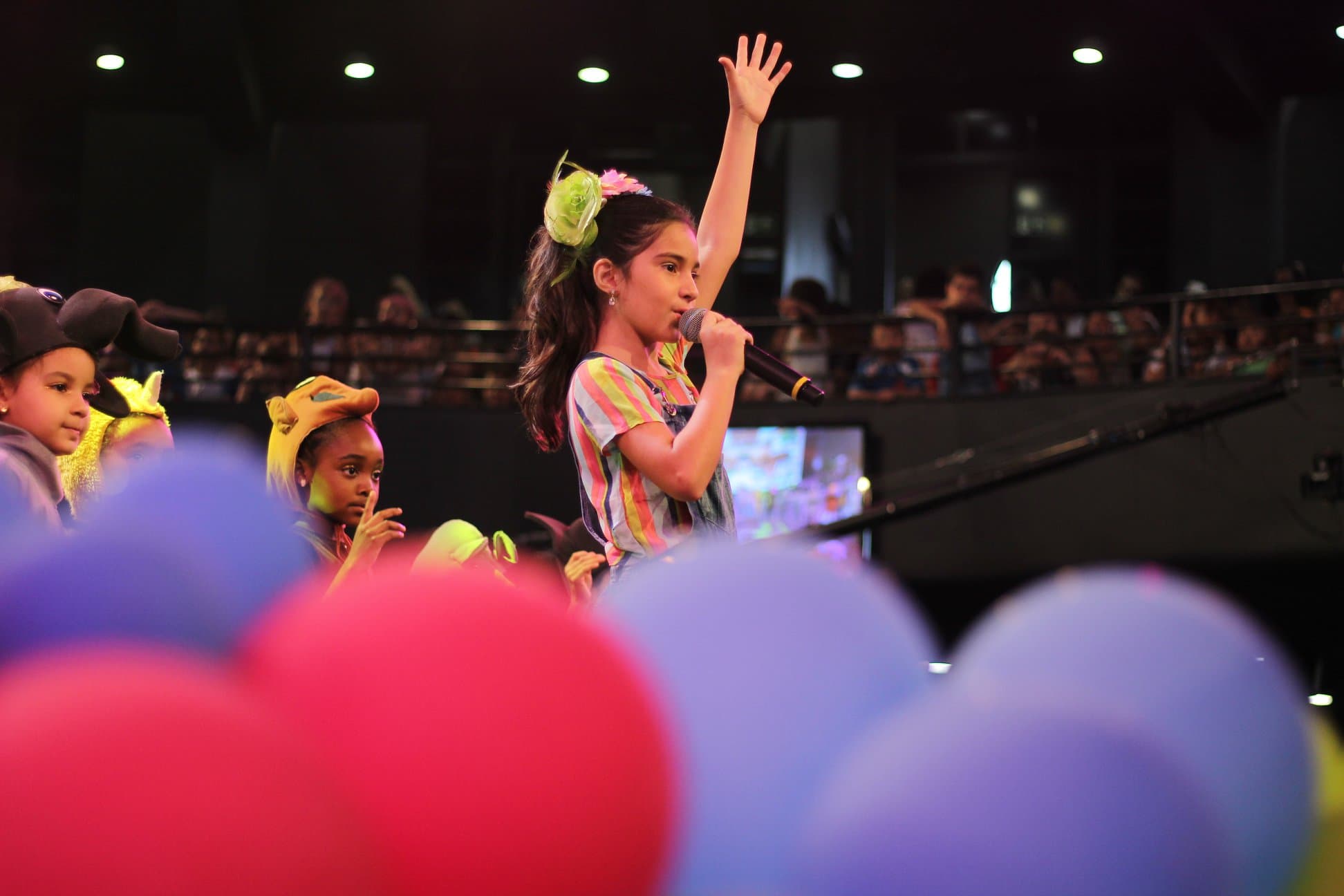Yasmin Veríssimo no palco